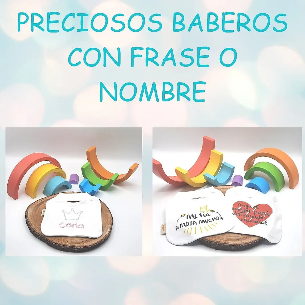 baberos personalizados Siena Baby