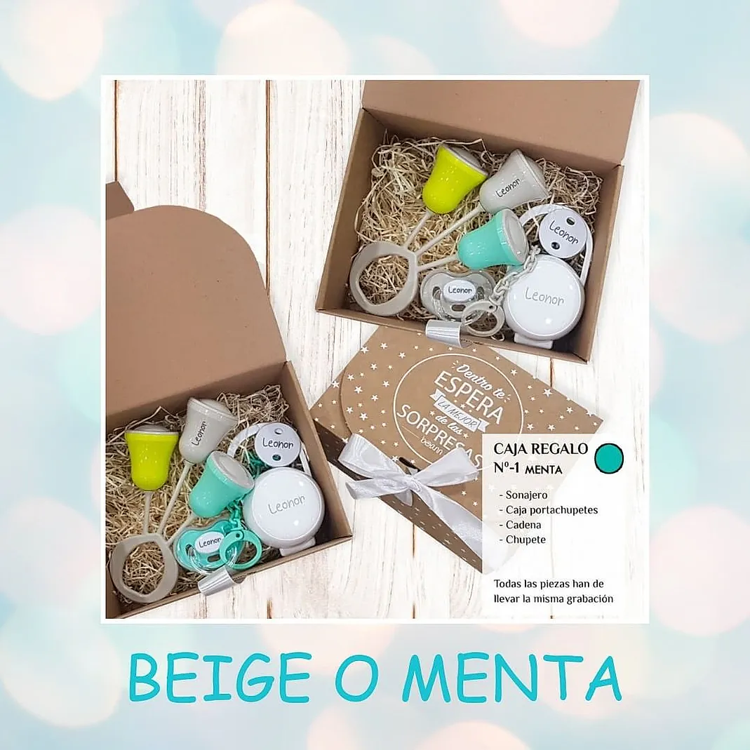 caja regalo para bebé Siena Baby